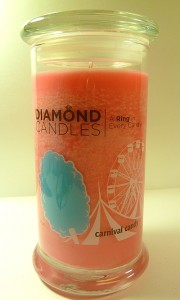 Carnival Candy Diamond Candle