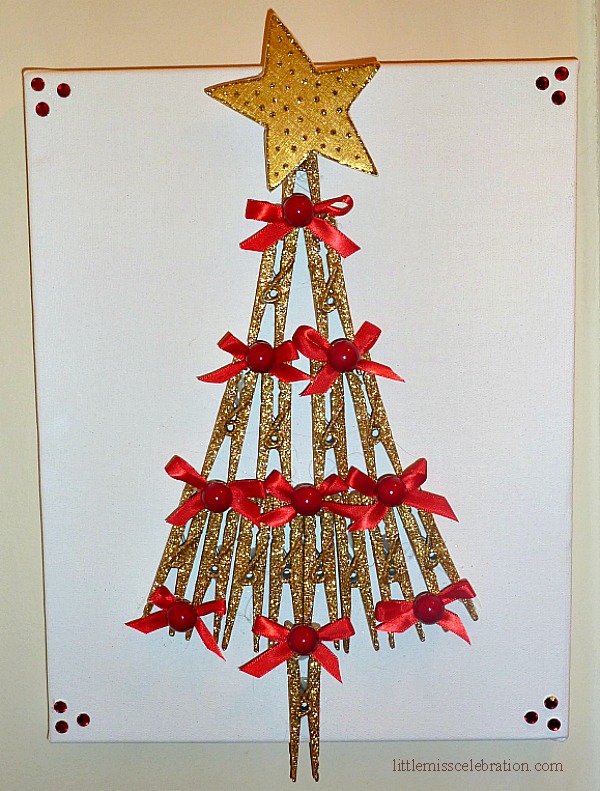 Flashback Fridays: Christmas Pin(e) Tree Wall Art