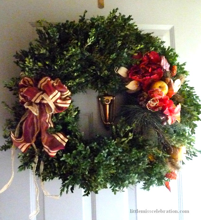 How To Make A Boxwood Wreath for Less!