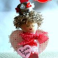 Valentine's Salt Shaker Angel at littlemisscelebration.com