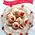 Candy coated Valentine's Oreos