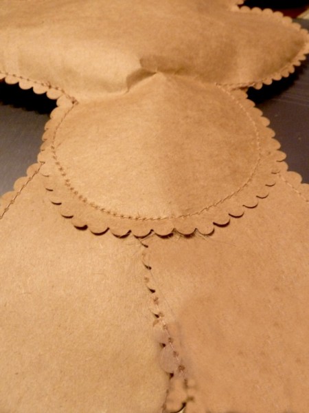 Attaching bunny ears Attaching bunny ears