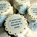 Popcorn "Baby" Mix in Jar shower favor