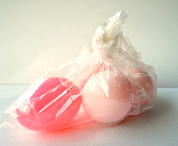 Bag of plastic eggs Bag of plastic eggs