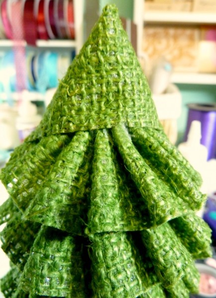 Cone on top of topiary