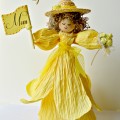 Paper Twist Doll to honor a special mother