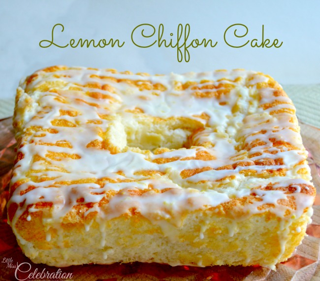 Lemon Chiffon Cake