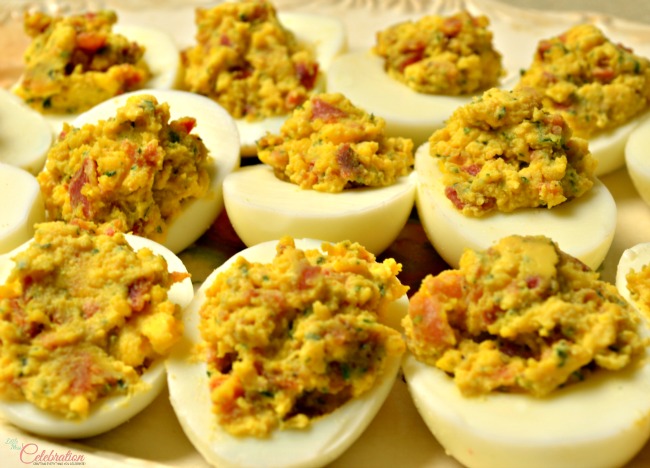 Deviled Eggs with a Bacon Twist!