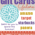 A Pre-Summer Gift Card Extravaganza Giveaway!
