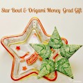 The grad is a star! Star dish & origami money gift at Little Miss Celebration @CindyEikenberg