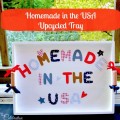 An ugly old tray gets an extreme makeover for the 4th - because everything from our kitchen is Homemade in the USA! At Little Miss Celebration @CindyEikenberg
