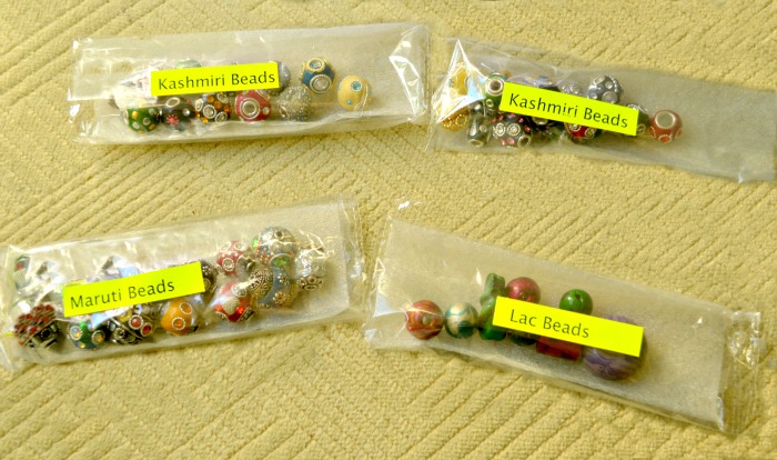 Packs of beautiful Maruti beads
