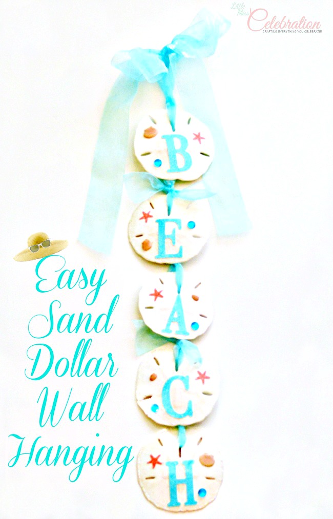 Easy Sand Dollar Wall Hanging