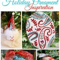 Make your own holiday ornament inspiration - gather up the family and create your own special ornaments! From littlemisscelebration.com