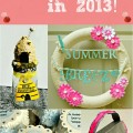 Our Creativity Scene for 2013 - some favorite crafts from littlemisscelebration.com
