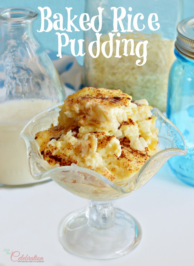 Baked Rice Pudding