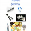 From Our Kitchens to Yours - A fun giveaway of blogger favorite kitchen gadgets! At littlemisscelebration.com
