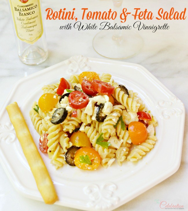 Rotini, Tomato & Feta Salad