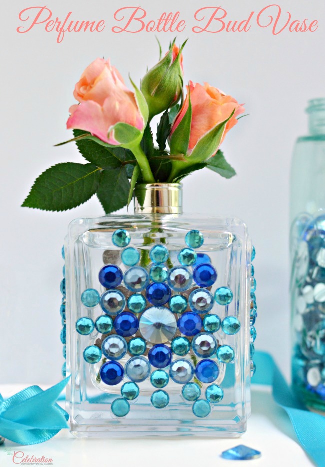 Perfume Bottle Bud Vase
