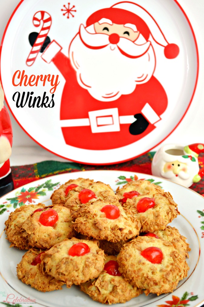 Cherry Winks – An Old-Fashioned Cookie!