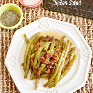 Warm Green Bean & Bacon Salad