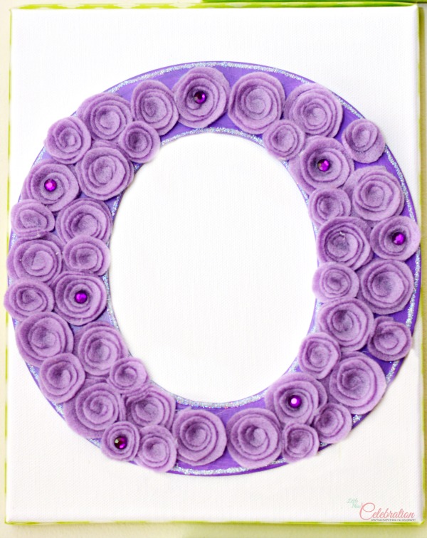 Felt Flower Bloom Wall Art