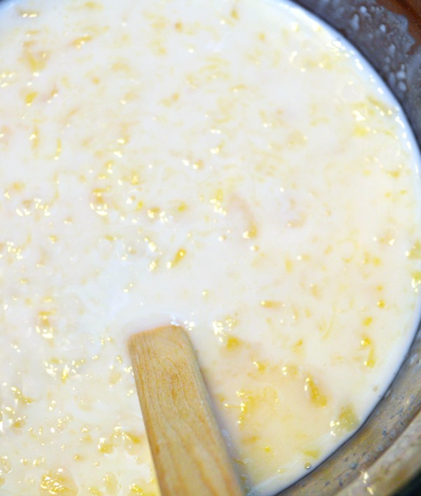 Adapted from a vintage recipe, this Pineapple Sherbet is a bit like frozen custard and so easy to make! No machine needed! Recipe at littlemisscelebration.com