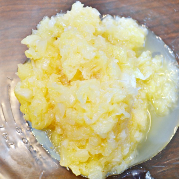 Adapted from a vintage recipe, this Pineapple Sherbet is a bit like frozen custard and so easy to make! No machine needed! Recipe at littlemisscelebration.com