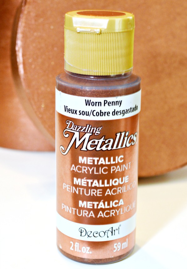 Gather up a pile of shiny pennies and make a Penny Box for Dad! It's a fun place for him to stash his change and perfect for Father's Day! at littlemisscelebration.com