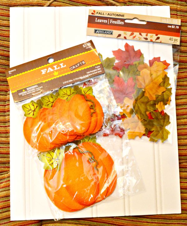 Put together an Easy Fall Sign to celebrate autumn's arrival. Quick & easy! at littlemisscelebration.com