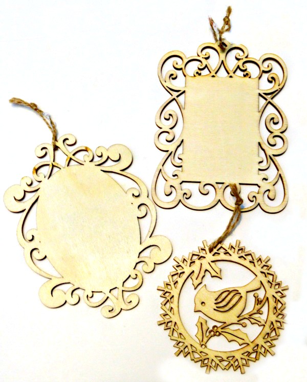 Every Christmas tree needs a few new ornaments each year – made by you! Decorated Laser Cut Ornaments are laser cut wooden shapes just waiting to be transformed by your holiday imagination! At littlemisscelebration.com
