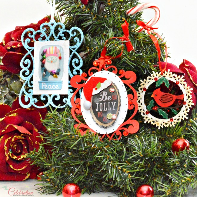 Every Christmas tree needs a few new ornaments each year – made by you! Decorated Laser Cut Ornaments are laser cut wooden shapes just waiting to be transformed by your holiday imagination! At littlemisscelebration.com