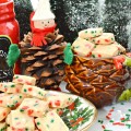 Just 4 ingredients make these addictive little Shortbread Bites! Part of the 2015 Cookie Exchange! littlemisscelebration.com