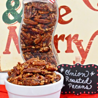 Onion Roasted Pecans