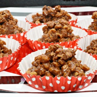 Chocolate Almond Butter Granola Clusters
