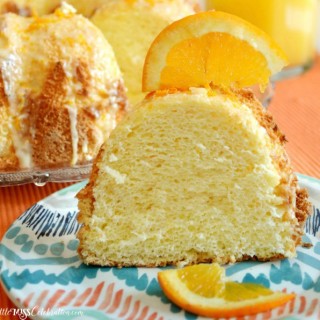 Glazed Orange Sponge Cake-From The Archives