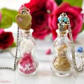 Even if you've never made jewelry, you CAN make one of these easy beach & bead apothecary jar necklaces! Great for Mom, a friend and YOU! At littlemisscelebration.com