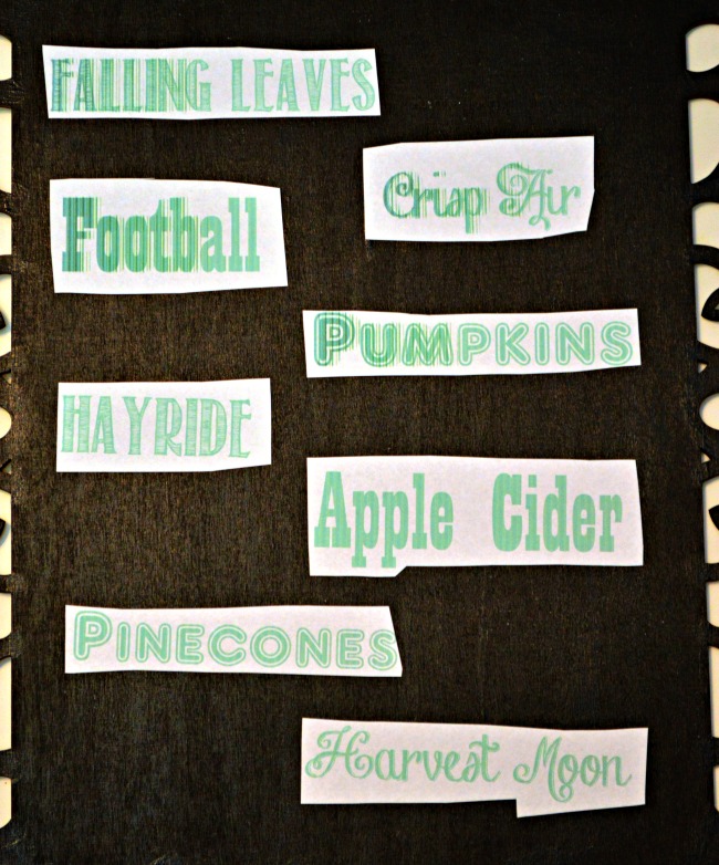 Profess your love for everything fall fabulous with this Autumn Favorites Chalkboard! at littlemisscelebration.com