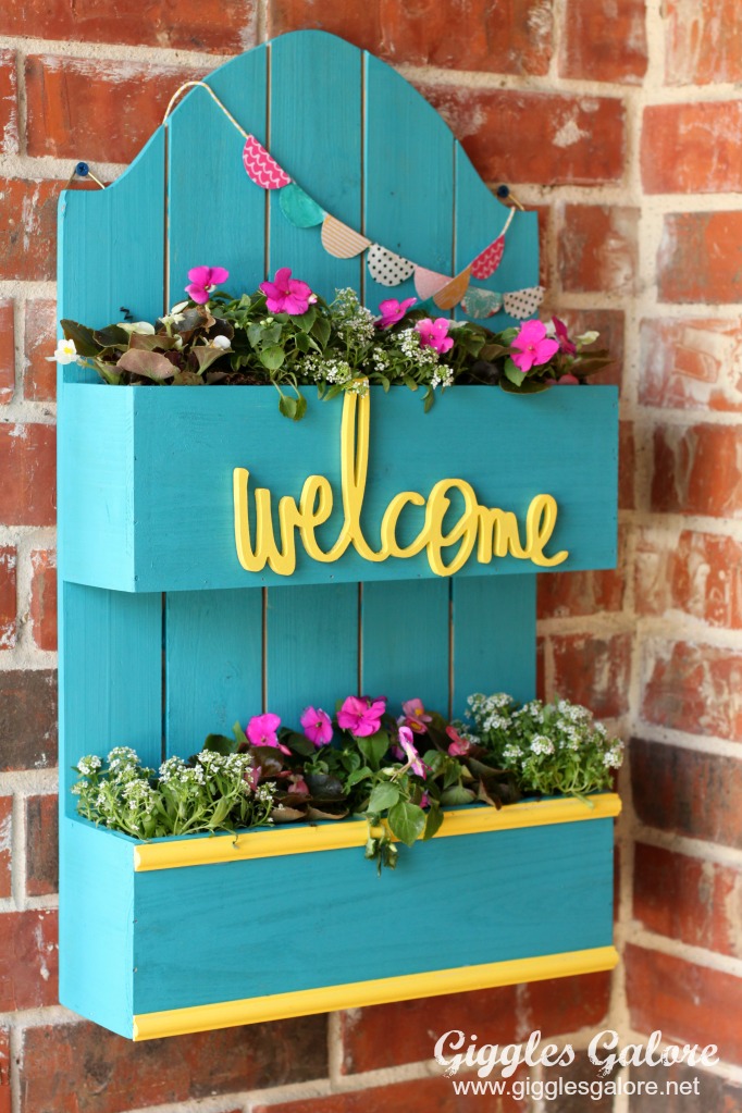 DIY Spring Planter Box from Giggles Galore